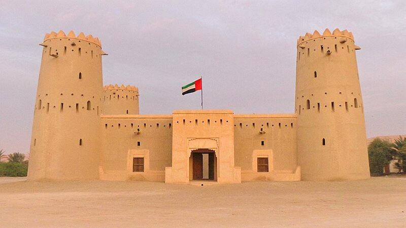 The restored Liwa Forts in Abu Dhabi emirate. Fkhouri1