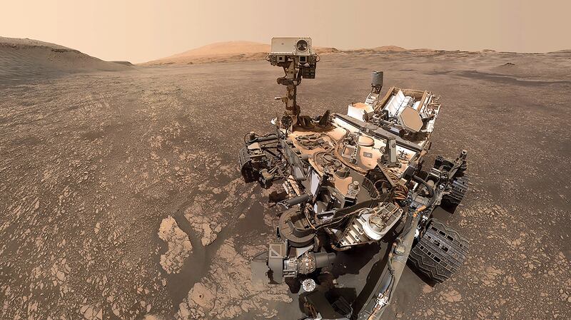 Nasa's Curiosity Mars rover took this selfie on May 12, 2019. Photo: Nasa / JPL-Caltech / MSSS