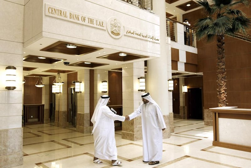 UAE banks remain well capitalised and in a good position to support customers affected by the virus, the central bank said. Ryan Carter /The National.