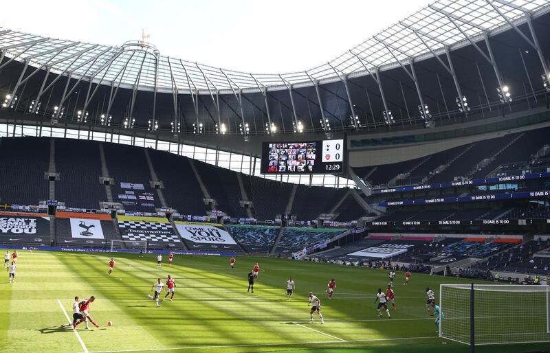 General view of the Tottenham Hotspur Stadium. Getty