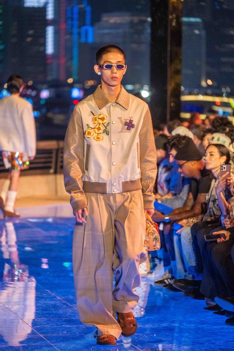 The show marks Louis Vuitton's runway debut in Hong Kong. Getty Images
