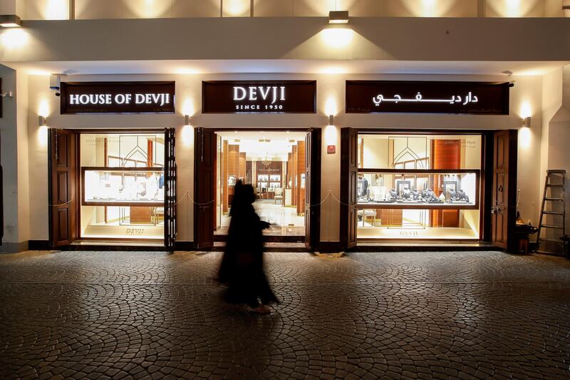 Devji's first shop in Bahrain's capital Manama. Reuters