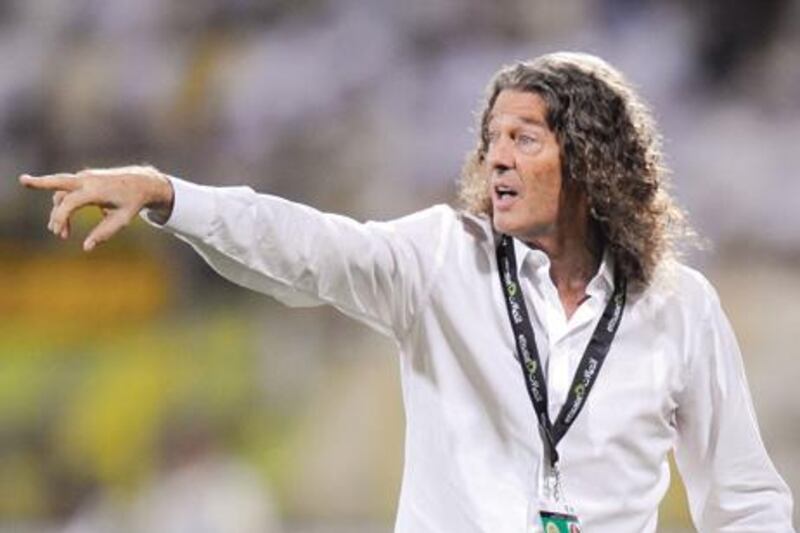 Al Wasl coach Bruno Metsu.