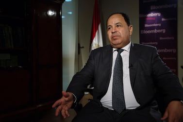Mohammed Maait, Egypt's finance minister, at a Bloomberg Television interview in Cairo, Egypt. The country's three-year programme with the IMF, that helped pull the economy from the brink of crisis, expires in June. Photo: Bloomberg