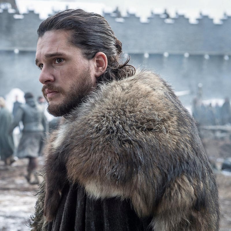 Jon Snow in the season finale of Game of Thrones. Courtesy Helen Sloan /  HBO