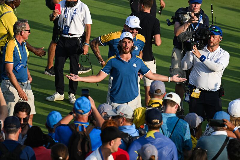 Struggled early on but still won alongside McIlroy in the Friday foursomes, Fleetwood then came into his own 24 hours later to earn another foursomes point with McIlroy. Yet he saved his very best for Sunday's singles, beating Fowler 3&1 to secure the cup for Europe. His drive onto the par-4 16th was one of the shots of the tournament. The Englishman is tailor-made for this tournament. Getty