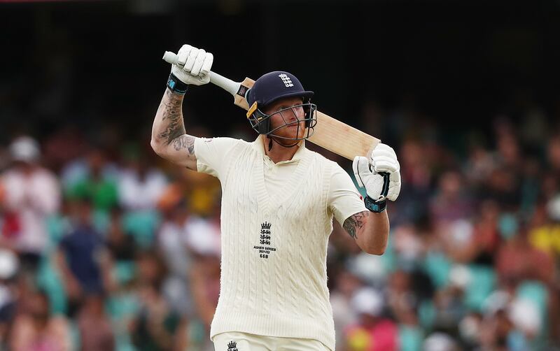England's Ben Stokes reacts after being dismissed by Australia's Nathan Lyon during day five of the fourth Ashes test at the Sydney Cricket Ground, Sydney. Picture date: Sunday January 9, 2022.