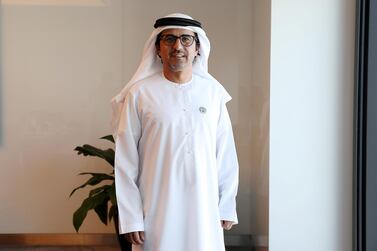 Musabbeh Al Kaabi, chief executive, Mubadala Petroleum and Petrochemicals said the merged company achieved right trajectory following a spate of North American petrochemicals investments.( Pawan Singh / The National )