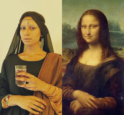 Zineb Bouchra's reimagining of 'Mona Lisa'