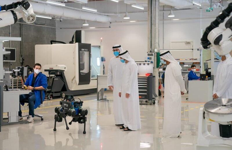Sheikh Mohammed bin Rashid witnessed the technological strides being taken in the emirate