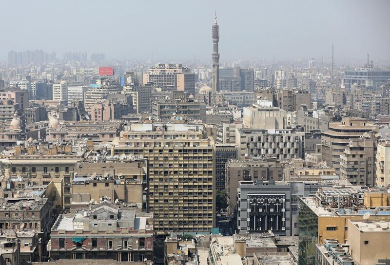 A general view of clustered buildings in Cairo, Egypt August 30, 2017. REUTERS/Mohamed Abd El Ghany