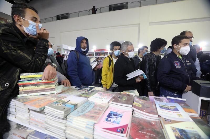 Considered one of the most popular annual events on the Egyptian capital's calendar, the fair draws millions of people to its halls every year. EPA