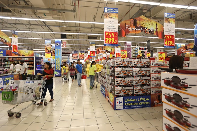 5-July-2013, Carrefore, Abu Dhabi

People shopping for Ramadan, Fatima al Marzooqi/The National