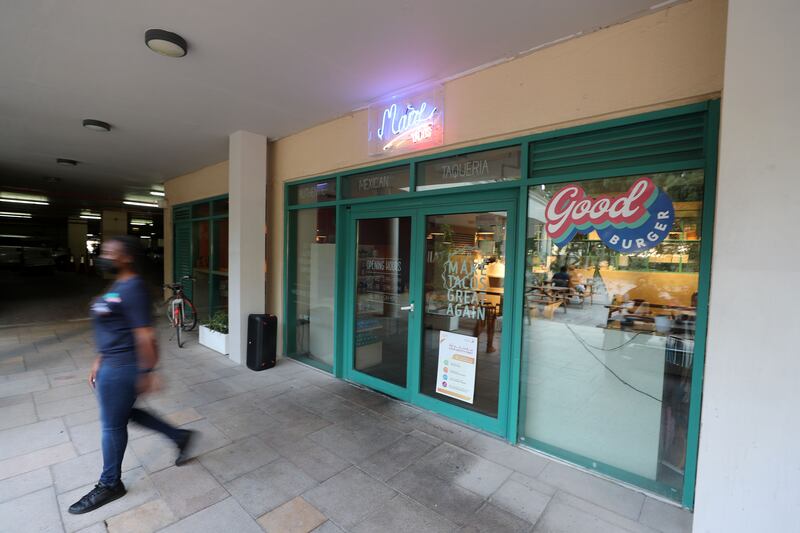 Maiz Tacos and Good Burger operate from the same location.