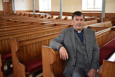 Reverend James Maciver from the Free Church of Scotland, Stornoway, supports the Muslim community of the island's right to worship. Claire Corkery/ The National