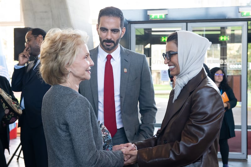 The joint UAE and UN Revive the Spirit of Mosul event, at UNESCO headquarters in Paris.