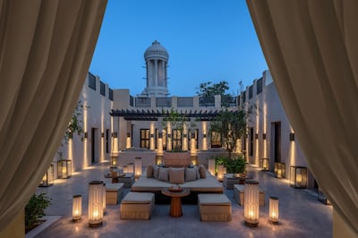 A stay at the Chedi Bait Al Shajah topped one writer's list in 2020. Courtesy GHM Hotels