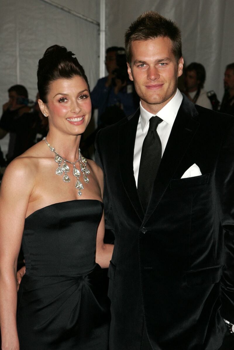 Moynahan and Brady at the Met Gala at The Metropolitan Museum of Art, New York City, on May 1, 2006. Getty