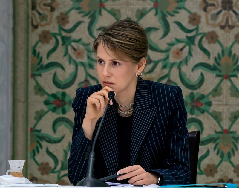 Asma Al Assad, the wife of Syrian President Bashar Al Assad, is in the UAE with her husband. Reuters