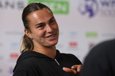 Aryna Sabalenka confirmed she would miss the Olympics at the media day for the Berlin Ladies Open. Getty Images