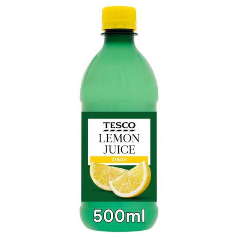 Tesco’s Lemon Juice with 2.33 pH level. Photo: Tesco