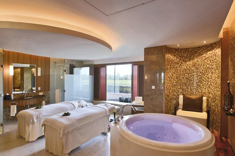 Melia Desert Palm's Spa Couples Treatment Room. Courtesy Melia Hotels & Resorts