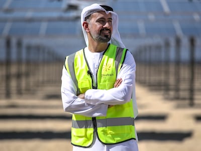 Abdulaziz Alobaidli, chief operating officer of Masdar. Victor Besa / The National