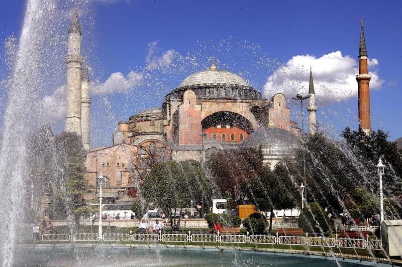 12. Hagia Sophia Museum in Istanbul, Turkey. Hocine Zaourar / AFP Photo