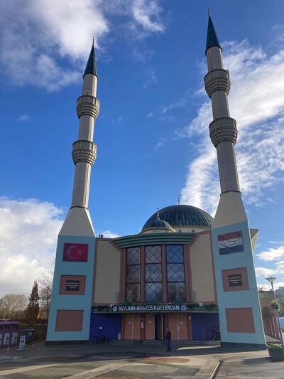 Mevlana mosque in Rotterdam. Thomas Harding / The National