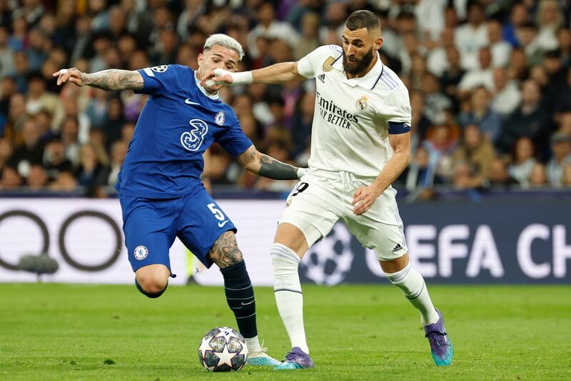 Karim Benzema - 8. Decided to shoot when laying the ball off to Vinicius looked like the better option and was thwarted by Kepa in the 12th minute. Opened the scoring with a simple tap-in from close range after Kepa failed to hold on to Vinicius's attempt. EPA