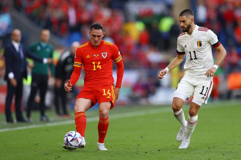 Connor Roberts - 5. Snatched at the ball when it ricocheted to him in the box for one of Wales’ best chances. Worked hard and defended well. Replaced by Norrington-Davies after an hour. Getty