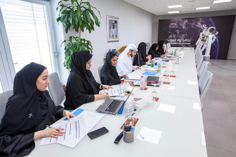 The Mohammed bin Rashid Space Centre announced that 39 out of 95 candidates passed the physical and psychological tests to qualify for the preliminary list of the UAE Astronaut Programme. Courtesy: Mohammed bin Rashid Space Centre