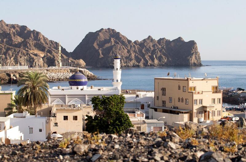 This picture shows a partial view of the area of Haramil in the Omani capital Muscat on September 18, 2020. (Photo by Haitham AL-SHUKAIRI / AFP)