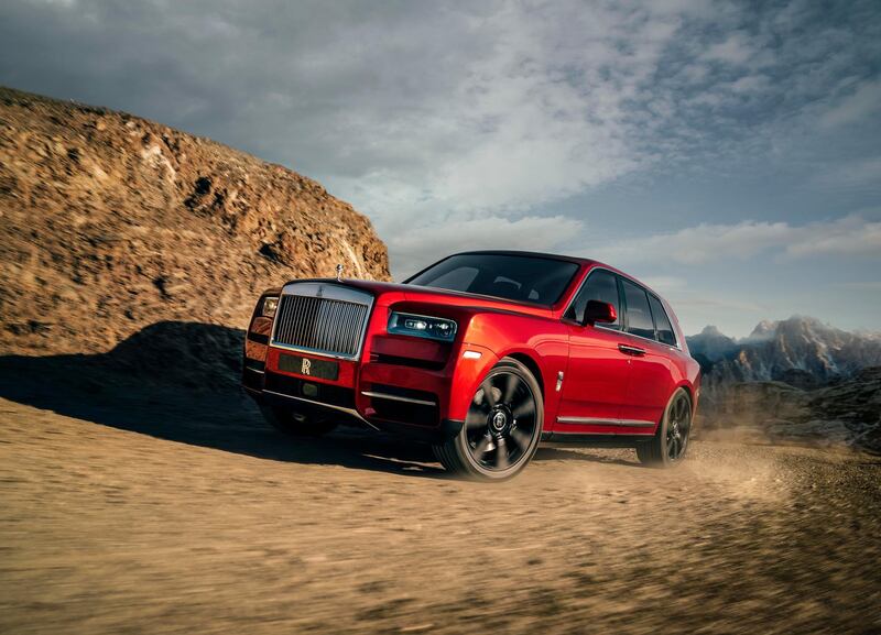 For the first time in the brand’s history, power is sent to the front as well as rear wheels. Rolls-Royce