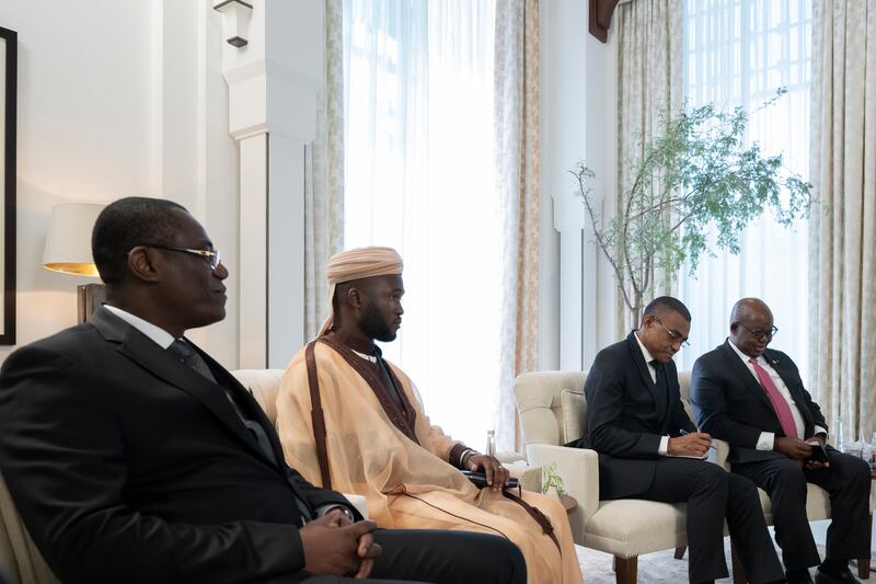 The meeting was also attended by members of the Gabonese delegation.