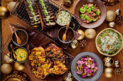 Coya Abu Dhabi will be serving roast chicken and slow-cooked beef ribs on the race weekend. Photo: Coya