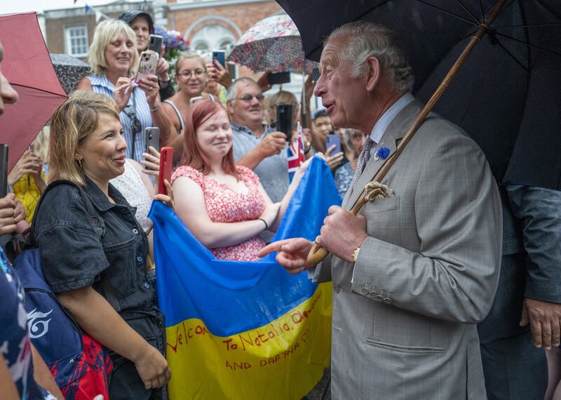 Ukrainian refugees have met King Charles as politicians urge for more funding over fears some could face homelessness.