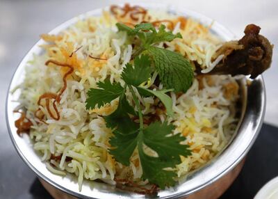 Rice si the foundation of many Middle Eastern and Indian dishes. Courtesy Royal Biryani