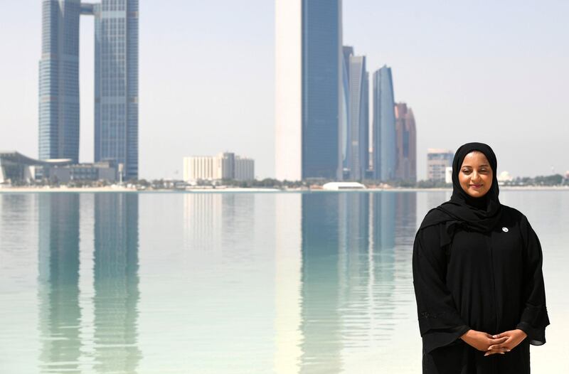 Abu Dhabi, United Arab Emirates - Hind Al Ameri is currently enrolled in a Phd, focusing on turtle rehabilitation, and the impact of plastic at sea level.  She also works for the Environmental Agency in Abu Dhabi. Khushnum Bhandari for The National