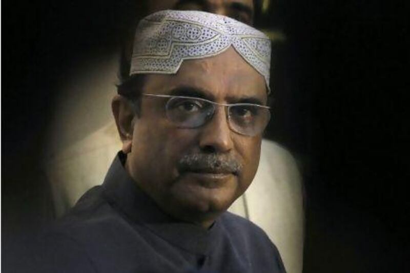 The Pakistani president, Asif Ali Zardari, travelled to Dubai last week for medical tests. The prime minister, Yousuf Raza Gilani, said it was likely he would remain in Dubai for two weeks. Anjum Naveed / AP Photo
