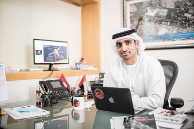 Omran Al Sharaf is the programme manager of the Emirates Mars Mission. Courtesy: Dubai Media Office 