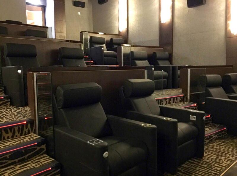 The new Vox Cinema at Nations Galleria in Abu Dhabi. Courtesy Vox Cinema