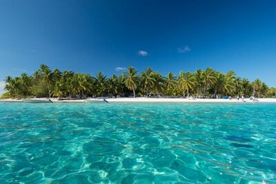 The Cook Islands is an island country in the South Pacific Ocean in free association with New Zealand. It comprises 15 islands whose total land area is 240 square kilometers (92.7 sq mi). The Cook Islands Exclusive Economic Zone (EEZ), however, covers 1,800,000 square kilometers (690,000 sq mi) of ocean.