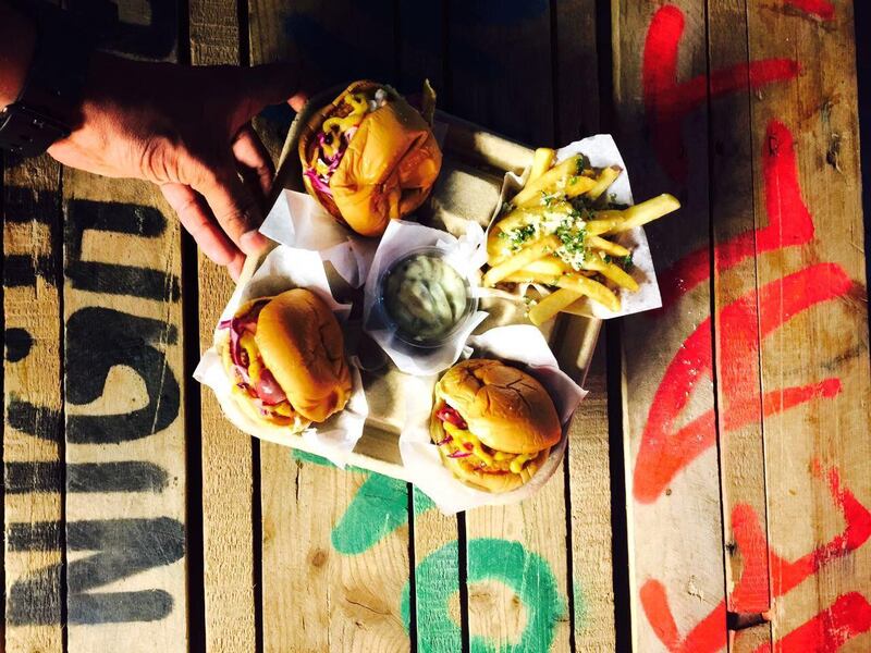 Truckers Summer Warehouse has Eid specials on its final weekend, including The Trifecta sliders with fries and a drink from GOBai for Dh45. Truckers DXB