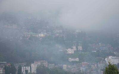 Darjeeling in West Bengal, India, is recording increased temperatures, drought and hailstorms as a result of climate change. Taniya Dutta / The National