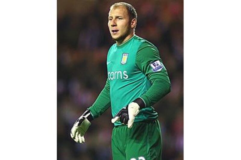 Brad Guzan is set for a starting berth at Blackburn.