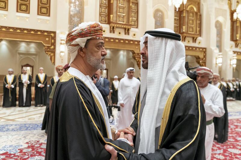  Oman's Sultan Haitham bin Tariq in the Omani capital Muscat.