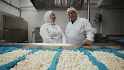 Syrian cheese maker Razan Al-Sous. Ashraf Helmi / The National