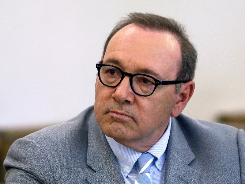 Spacey at a pre-trial hearing at district court in Nantucket, Massachusetts in June 2019. AP