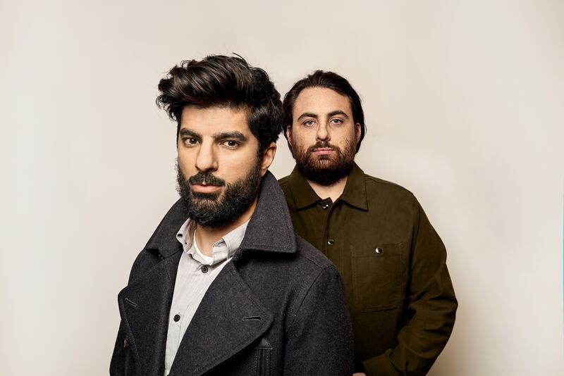 Hamza Syed and Brian Reed, hosts of the 'Serial' podcast 'The Trojan Horse Affair'. Photo: Sean Pressley